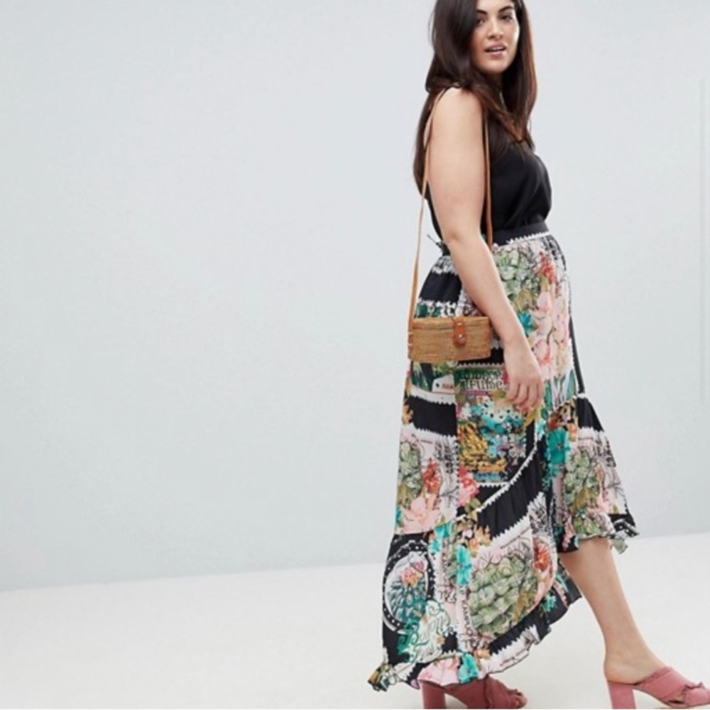 ASOS curve Parisian skirt